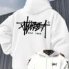 męskie ubrania na wiosnę i jesień, modne bluzy z kapturem w stylu streetwear z kreatywnym nadrukiem liter, męskie bluzy z kapturem